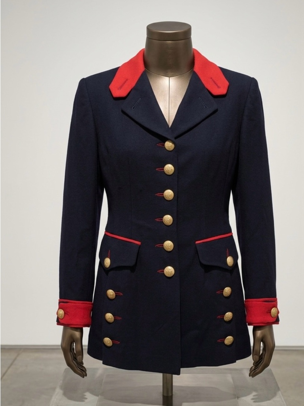 vintage military-inspired blazer from Bloomingdale's